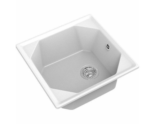 Заказать Кухонная мойка GranFest Unique GF-U-500 Иней в магазине сантехники Santeh-Crystal.ru