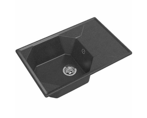 Купить Кухонная мойка GranFest Unique GF-U-740L Графит в магазине сантехники Santeh-Crystal.ru