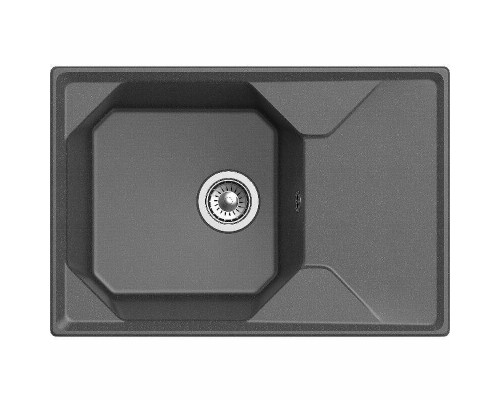 Купить Кухонная мойка GranFest Unique GF-U-740L Графит в магазине сантехники Santeh-Crystal.ru
