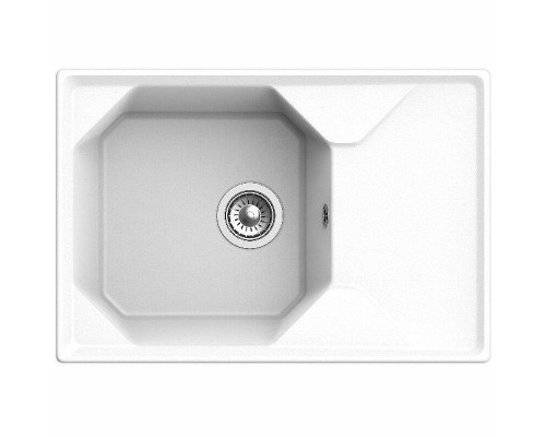 Приобрести Кухонная мойка GranFest Unique GF-U-740L Иней в магазине сантехники Santeh-Crystal.ru