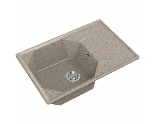 Заказать Кухонная мойка GranFest Unique GF-U-740L Песочная в магазине сантехники Santeh-Crystal.ru