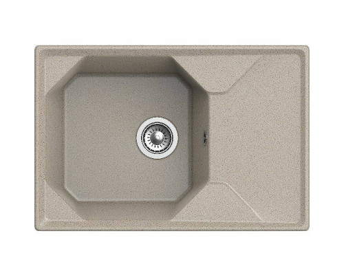 Заказать Кухонная мойка GranFest Unique GF-U-740L Песочная в магазине сантехники Santeh-Crystal.ru