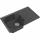 Заказать Кухонная мойка GranFest Unique GF-U-840L Графит в магазине сантехники Santeh-Crystal.ru