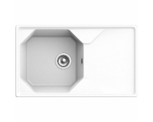 Заказать Кухонная мойка GranFest Unique GF-U-840L Иней в магазине сантехники Santeh-Crystal.ru