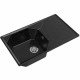 Купить Кухонная мойка GranFest Unique GF-U-840L Черная в магазине сантехники Santeh-Crystal.ru
