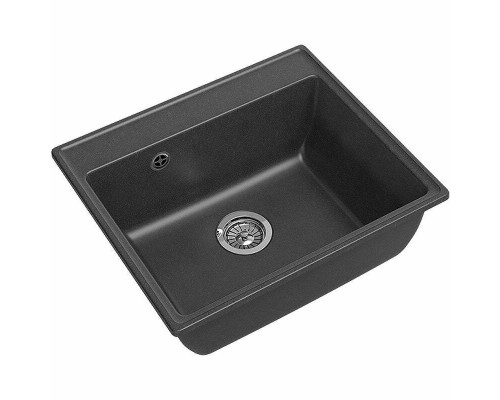 Купить Кухонная мойка GranFest Vertex GF-V-580 Графит в магазине сантехники Santeh-Crystal.ru