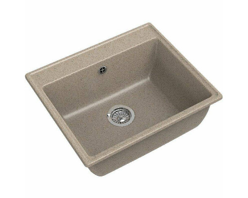 Заказать Кухонная мойка GranFest Vertex GF-V-580 Песочная в магазине сантехники Santeh-Crystal.ru