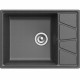 Приобрести Кухонная мойка GranFest Vertex GF-V-680L Графит в магазине сантехники Santeh-Crystal.ru