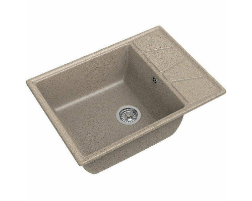 Приобрести Кухонная мойка GranFest Vertex GF-V-680L Песочная в магазине сантехники Santeh-Crystal.ru