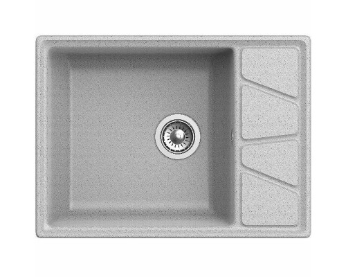 Купить Кухонная мойка GranFest Vertex GF-V-680L Серая в магазине сантехники Santeh-Crystal.ru