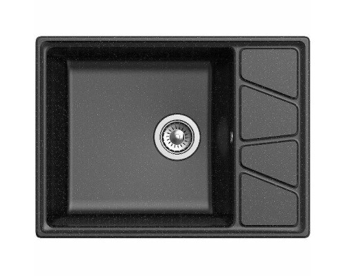 Приобрести Кухонная мойка GranFest Vertex GF-V-680L Черный в магазине сантехники Santeh-Crystal.ru