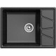 Приобрести Кухонная мойка GranFest Vertex GF-V-680L Черный в магазине сантехники Santeh-Crystal.ru