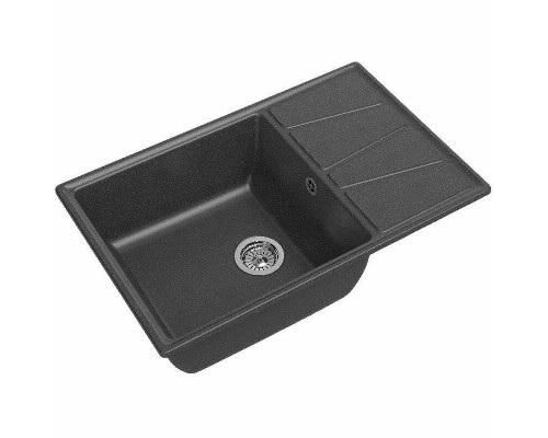 Купить Кухонная мойка GranFest Vertex GF-V-780L Графит в магазине сантехники Santeh-Crystal.ru