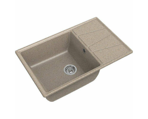 Купить Кухонная мойка GranFest Vertex GF-V-780L Песочная в магазине сантехники Santeh-Crystal.ru