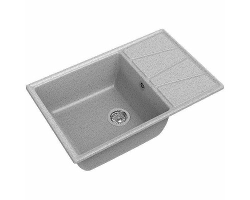 Купить Кухонная мойка GranFest Vertex GF-V-780L Серая в магазине сантехники Santeh-Crystal.ru