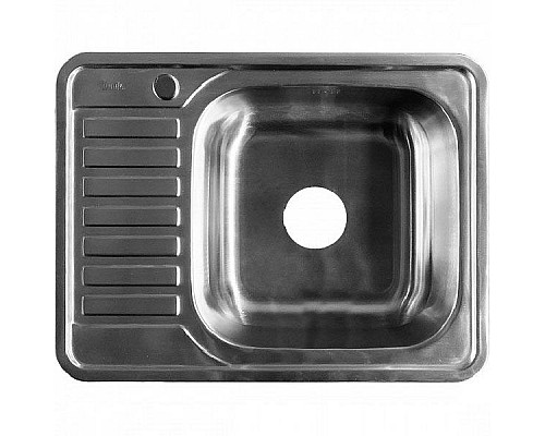 Заказать Кухонная мойка Iddis Basic 65 BAS65SRi77 Хром в магазине сантехники Santeh-Crystal.ru