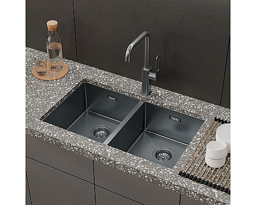 Santeh-Crystal.ru: Кухонная мойка Iddis Edifice 75 EDI75G2i77 Графит Купить Кухонная мойка Iddis Edifice 75 EDI75G2i77 Графит в магазине сантехники Santeh-Crystal.ru