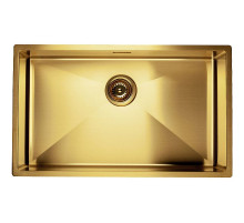 Кухонная мойка Iddis Edifice 74 EDI74B0i77 Золото матовое