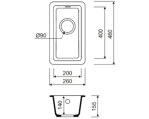 Santeh-Crystal.ru: Кухонная мойка Iddis Tanto 26 TU1P261i87 Песок Приобрести Кухонная мойка Iddis Tanto 26 TU1P261i87 Песок в магазине сантехники Santeh-Crystal.ru