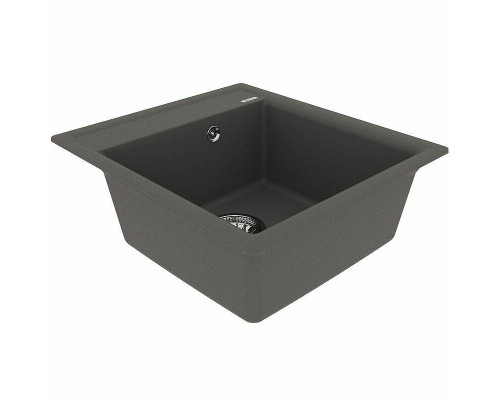 Приобрести Кухонная мойка Lemark Hanka 450 9910011 Серый шелк в магазине сантехники Santeh-Crystal.ru