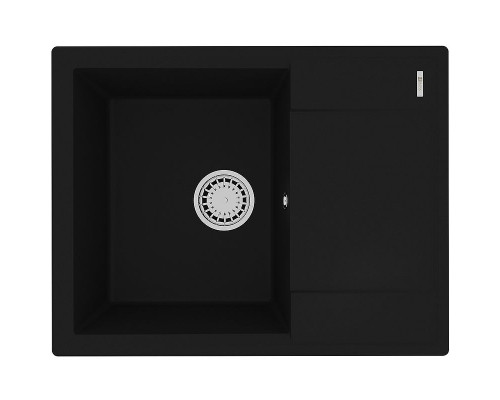 Приобрести Кухонная мойка Lemark Imandra 640 9910019 Антрацит в магазине сантехники Santeh-Crystal.ru