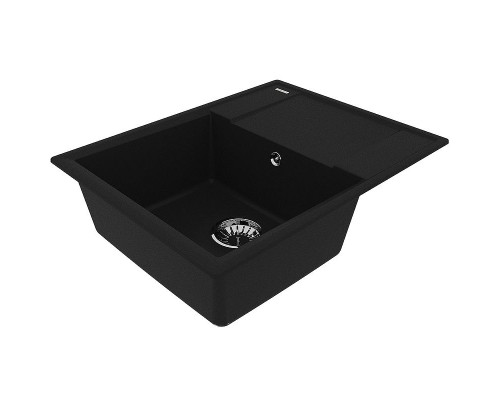 Приобрести Кухонная мойка Lemark Imandra 640 9910019 Антрацит в магазине сантехники Santeh-Crystal.ru