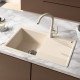Заказать Кухонная мойка Lemark Imandra 760 9910030 Шампань в магазине сантехники Santeh-Crystal.ru