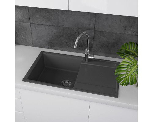 Купить Кухонная мойка Lemark Imandra 840 9910033 Грей в магазине сантехники Santeh-Crystal.ru