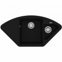 Кухонная мойка Lemark Irkana 980 9910043 Антрацит Кухонная мойка Lemark Irkana 980 9910043 Антрацит