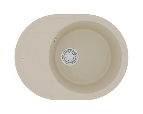 Приобрести Кухонная мойка Lemark Lacha 620 9910050 Бежевая в магазине сантехники Santeh-Crystal.ru