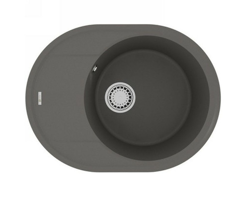 Приобрести Кухонная мойка Lemark Lacha 620 9910053 Серый шелк в магазине сантехники Santeh-Crystal.ru
