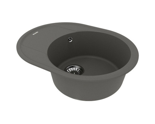 Приобрести Кухонная мойка Lemark Lacha 620 9910053 Серый шелк в магазине сантехники Santeh-Crystal.ru