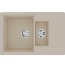 Кухонная мойка Lemark Ramza 760 9910038 Бежевая