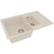 Купить Кухонная мойка Lemark Ramza 760 9910042 Шампань в магазине сантехники Santeh-Crystal.ru