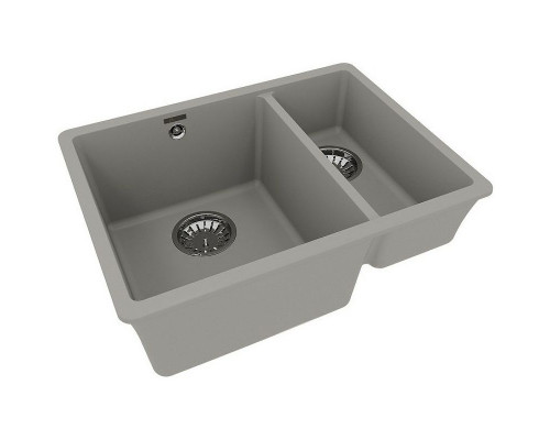Купить Кухонная мойка Lemark Sinara 550.2-U 9910081 Грей в магазине сантехники Santeh-Crystal.ru