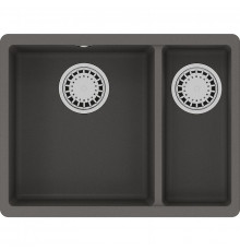 Кухонная мойка Lemark Sinara 550.2-U 9910083 Серый шелк