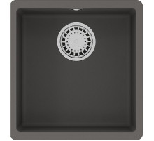 Кухонная мойка Lemark Sinara 400-U 9910065 Серый шелк