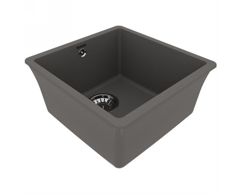 Приобрести Кухонная мойка Lemark Sinara 400-U 9910065 Серый шелк в магазине сантехники Santeh-Crystal.ru