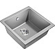 Заказать Кухонная мойка Milacio Leon 45 Cuarzo MC.77093 Серый металлик в магазине сантехники Santeh-Crystal.ru