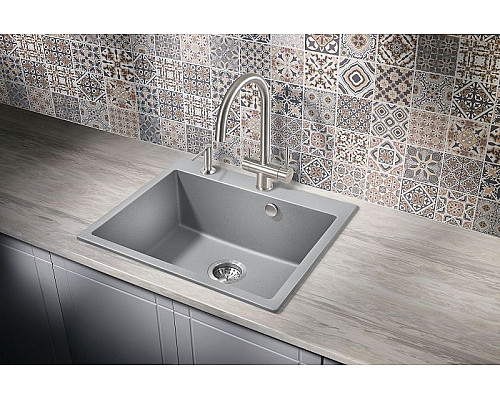 Santeh-Crystal.ru: Кухонная мойка Milacio Murcia 60 Cuarzo MC.77013 Серый металлик Купить Кухонная мойка Milacio Murcia 60 Cuarzo MC.77013 Серый металлик в магазине сантехники Santeh-Crystal.ru
