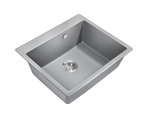 Santeh-Crystal.ru: Кухонная мойка Milacio Murcia 60 Cuarzo MC.77013 Серый металлик Купить Кухонная мойка Milacio Murcia 60 Cuarzo MC.77013 Серый металлик в магазине сантехники Santeh-Crystal.ru