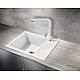 Заказать Кухонная мойка Milacio Navarra 60 Cuarzo MC.77072 Белая в магазине сантехники Santeh-Crystal.ru