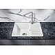 Приобрести Кухонная мойка Milacio Navarra 65 Cuarzo MC.77062 Белая в магазине сантехники Santeh-Crystal.ru