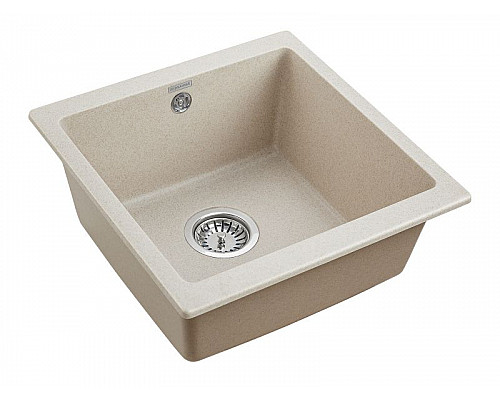 Купить Кухонная мойка Paulmark Brilon 45 PM104546-BE Бежевая в магазине сантехники Santeh-Crystal.ru