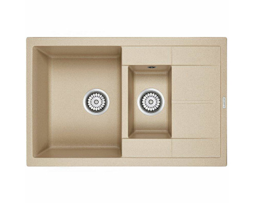 Приобрести Кухонная мойка Paulmark Feste 77 PM237850-QU Кварц в магазине сантехники Santeh-Crystal.ru