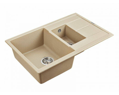Приобрести Кухонная мойка Paulmark Feste 77 PM237850-QU Кварц в магазине сантехники Santeh-Crystal.ru