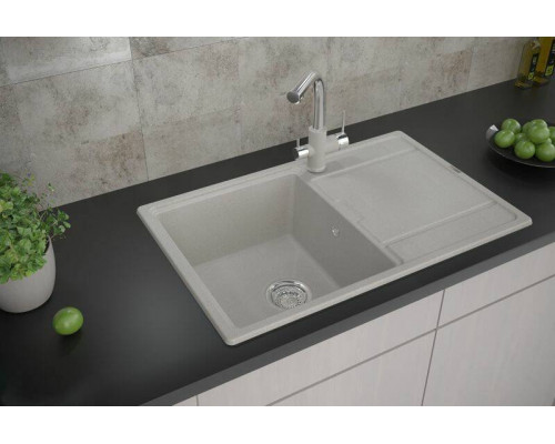 Купить Кухонная мойка Paulmark Flugen 78 PM217850-QU Кварц в магазине сантехники Santeh-Crystal.ru