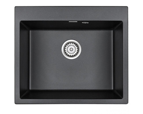 Приобрести Кухонная мойка Paulmark Kante 60 PM106052-BL Черная в магазине сантехники Santeh-Crystal.ru