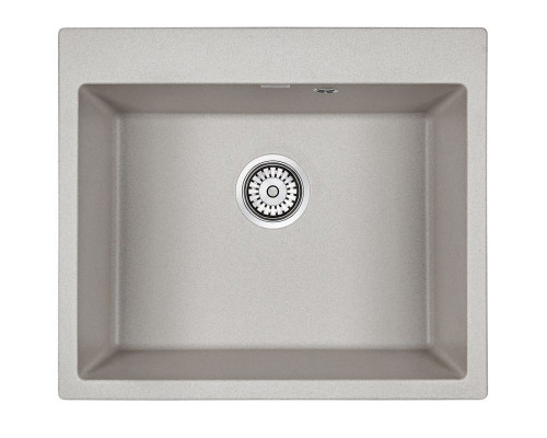Приобрести Кухонная мойка Paulmark Kante 60 PM106052-GR Серая в магазине сантехники Santeh-Crystal.ru