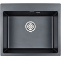 Кухонная мойка Paulmark Kante 60 PM106052-BLM Черный металлик